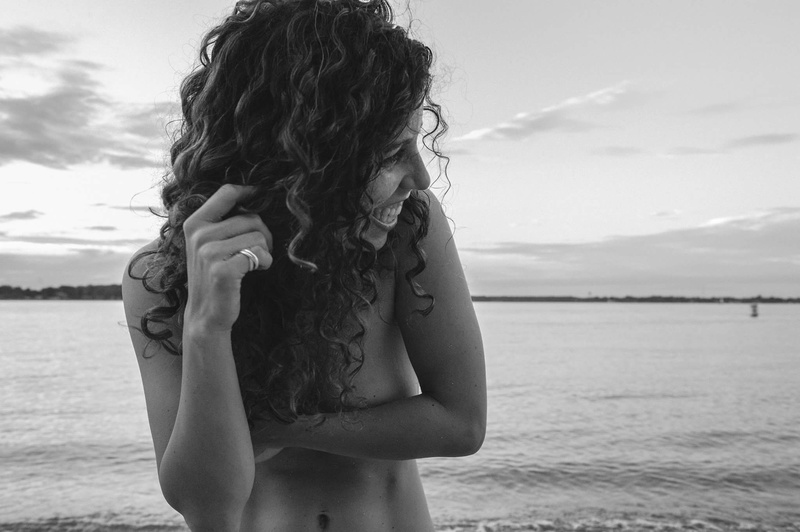 Female model photo shoot of Maddie Mantua in Shelter Island