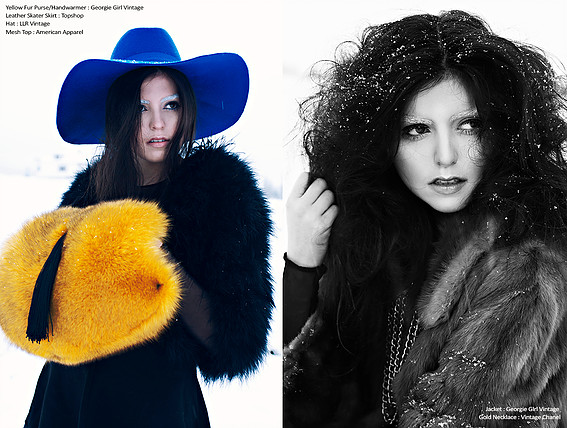 Female model photo shoot of Alexia Hair Design