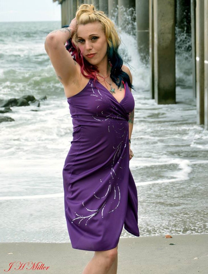 Female model photo shoot of Jessica Harley  in Atlantic City, New Jersey