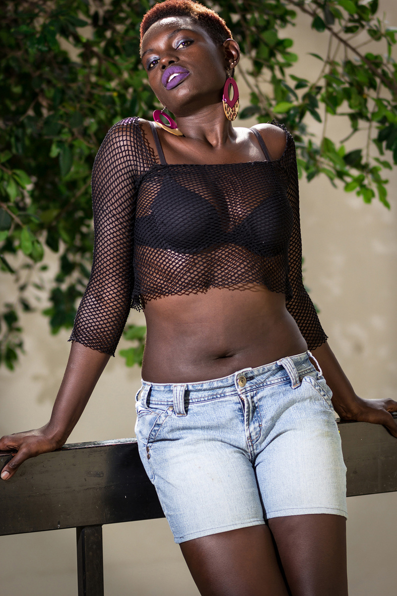 Female model photo shoot of Adoyo in Nairobi, Kenya.