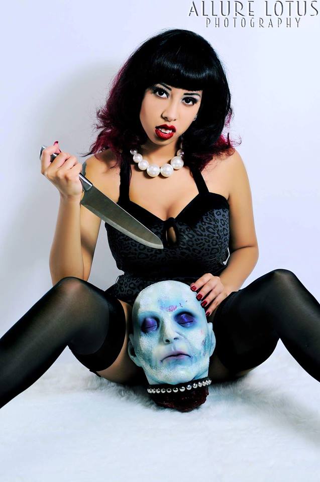 Female model photo shoot of Corpse Queen