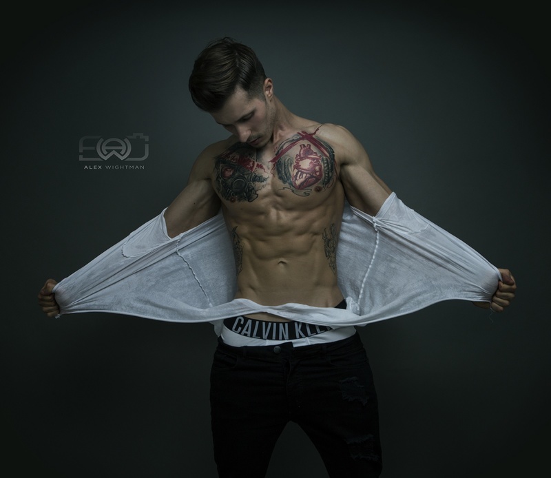 Male model photo shoot of Krasimir Atanasov in London