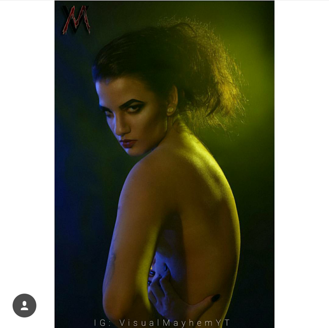 Female model photo shoot of VM Professional MUA