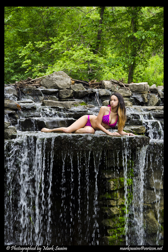 0 and Female model photo shoot of ms onefocus and LizzieG097 in Waterfall Shoot Location