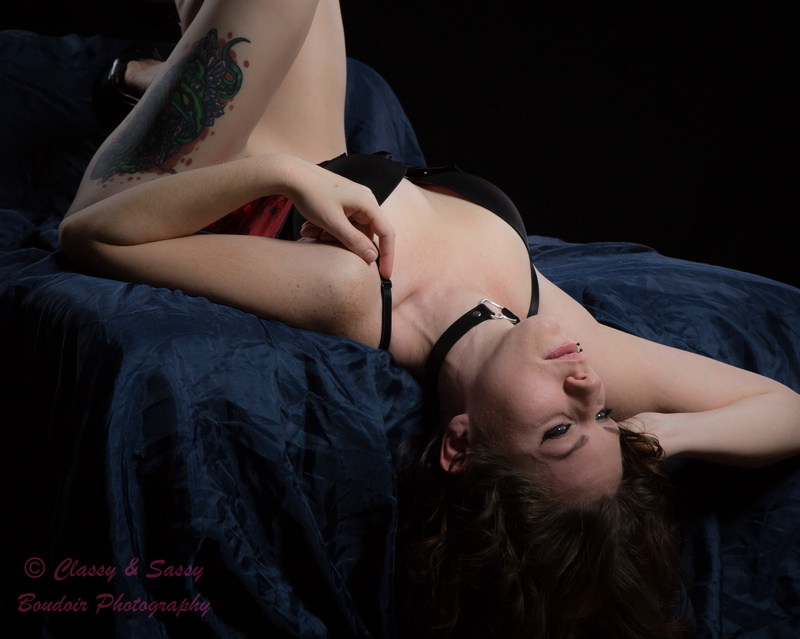 Female model photo shoot of CrystalCatastrophe by Russ Gunthorpe
