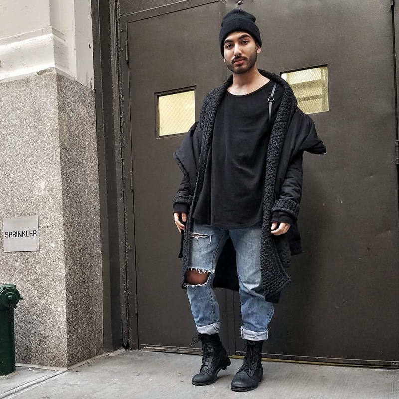 Male model photo shoot of StyledByAlexander in New york city