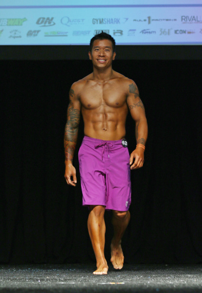 Male model photo shoot of mbangn in Los Angeles FitExpo
