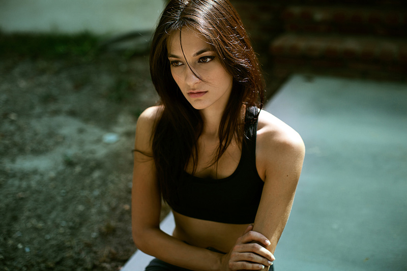 Female model photo shoot of Kara Corvus
