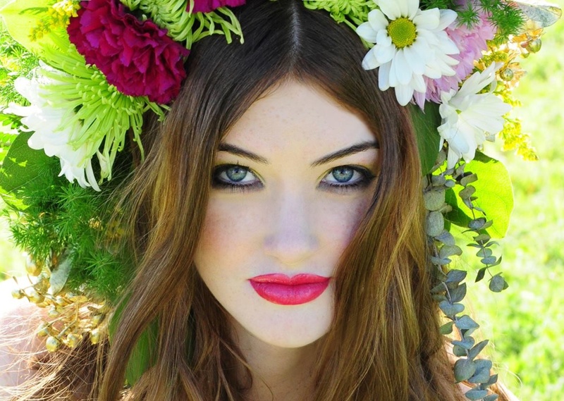Female model photo shoot of Eva Model by Mark Guerra Photography, wardrobe styled by Leah Moon