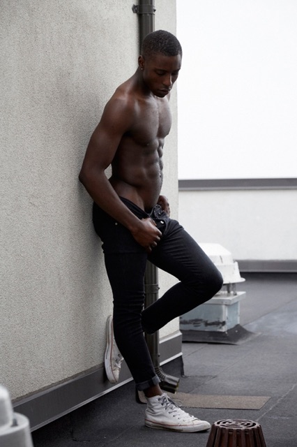 Male model photo shoot of Sif Bayoh in New York