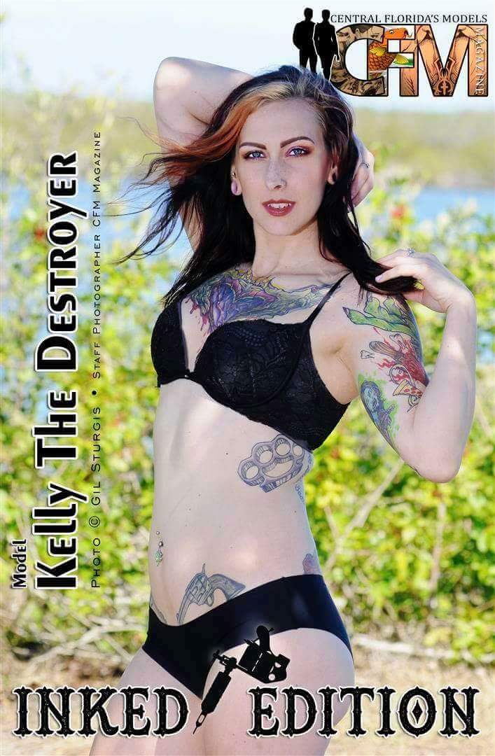 Female model photo shoot of Kelly The Destroyer