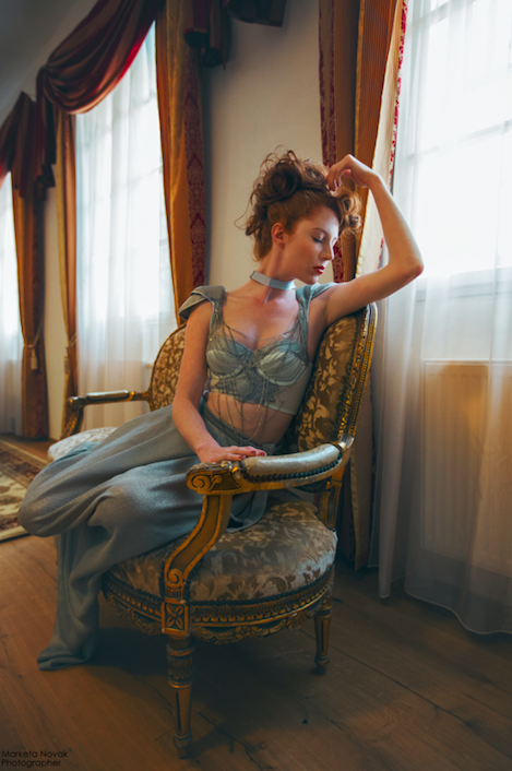 Female model photo shoot of Nikol Kouklova