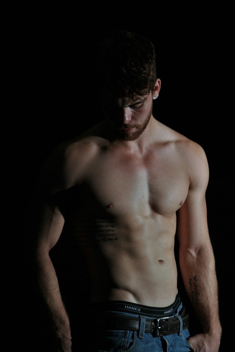 Male model photo shoot of Adambb
