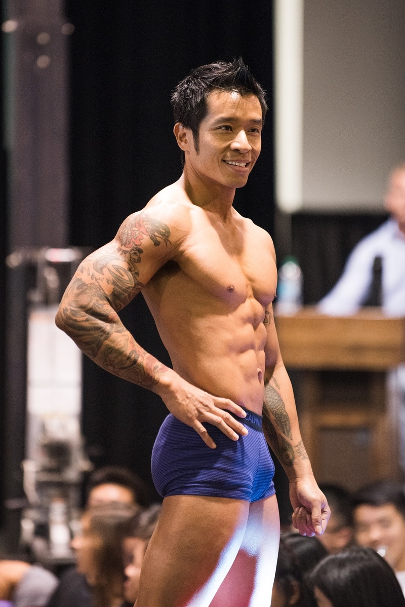 Male model photo shoot of mbangn in Anaheim FitExpo