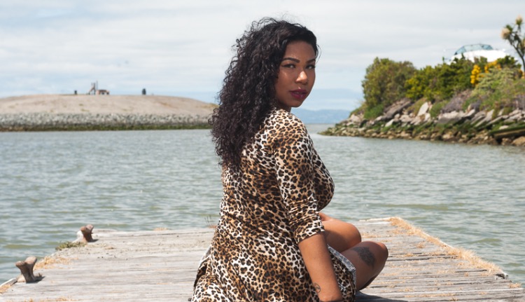 Female model photo shoot of Leena Rose by Samuel Stringer in San Leandro , Ca