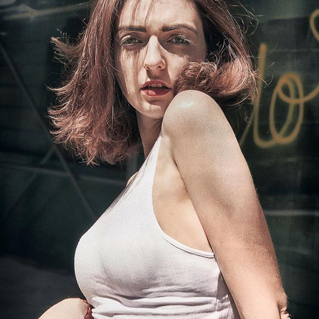 Female model photo shoot of michaelareggio in NEW YORK, NEW YORK