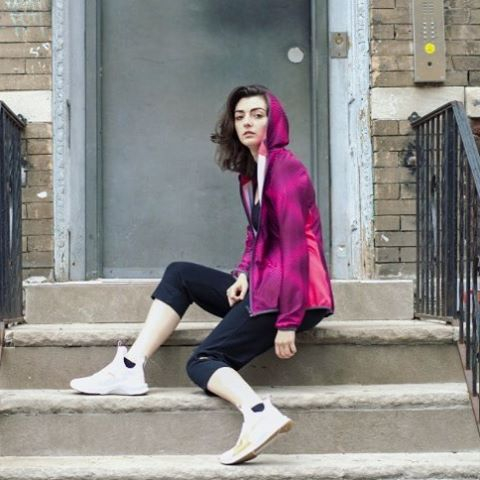 Female model photo shoot of michaelareggio in BROOKLYN, NEW YORK