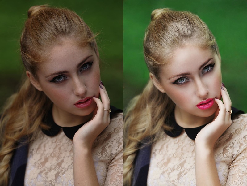 Female model photo shoot of The retouching Offix