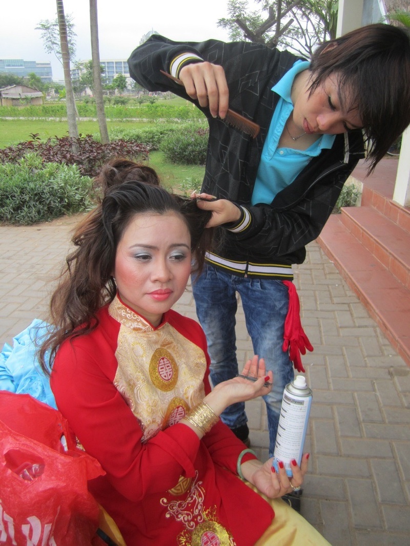 Female model photo shoot of Vietnamese Star by RRC Images in Ho Chi Amin City, Việt Nam!