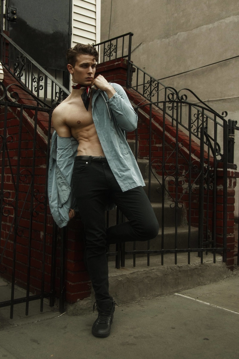 Male model photo shoot of RobbieFrancis in Brooklyn