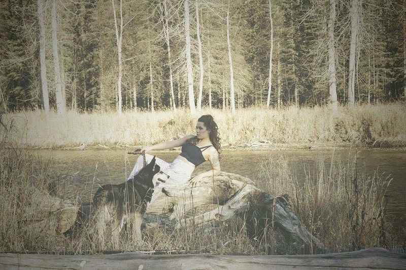 Female model photo shoot of Sierra Medgard in Wasilla Alaska