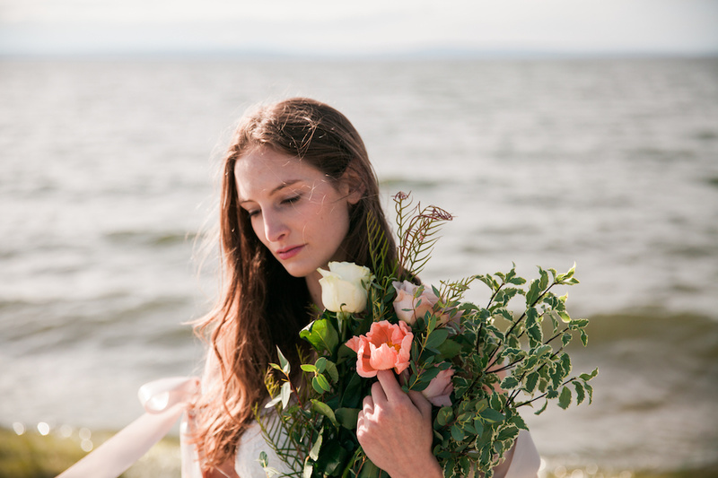 Female model photo shoot of AllisonBrown in Alki Beach, Seattle