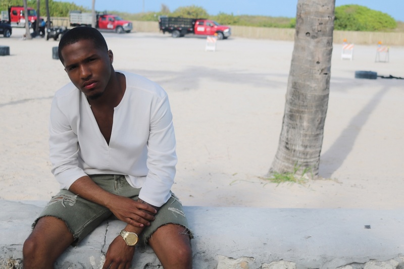 Male model photo shoot of mbutler_11 in South Beach, Miami