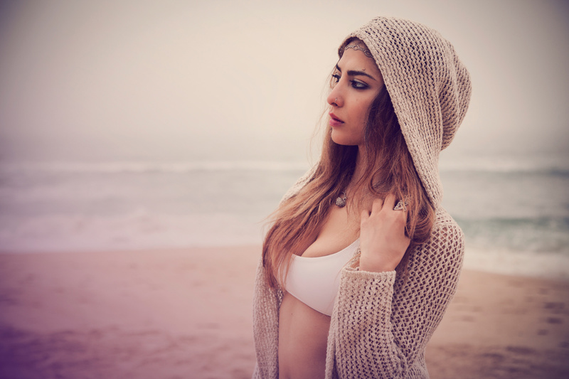 Female model photo shoot of Ella_ in Half Moon Beach, CA