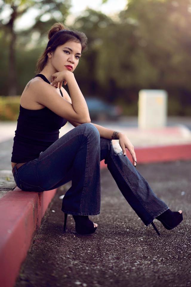 Female model photo shoot of sparrow_malakiah