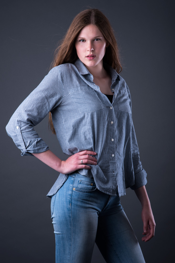 Female model photo shoot of IrisFennaSluis by Jan Doef