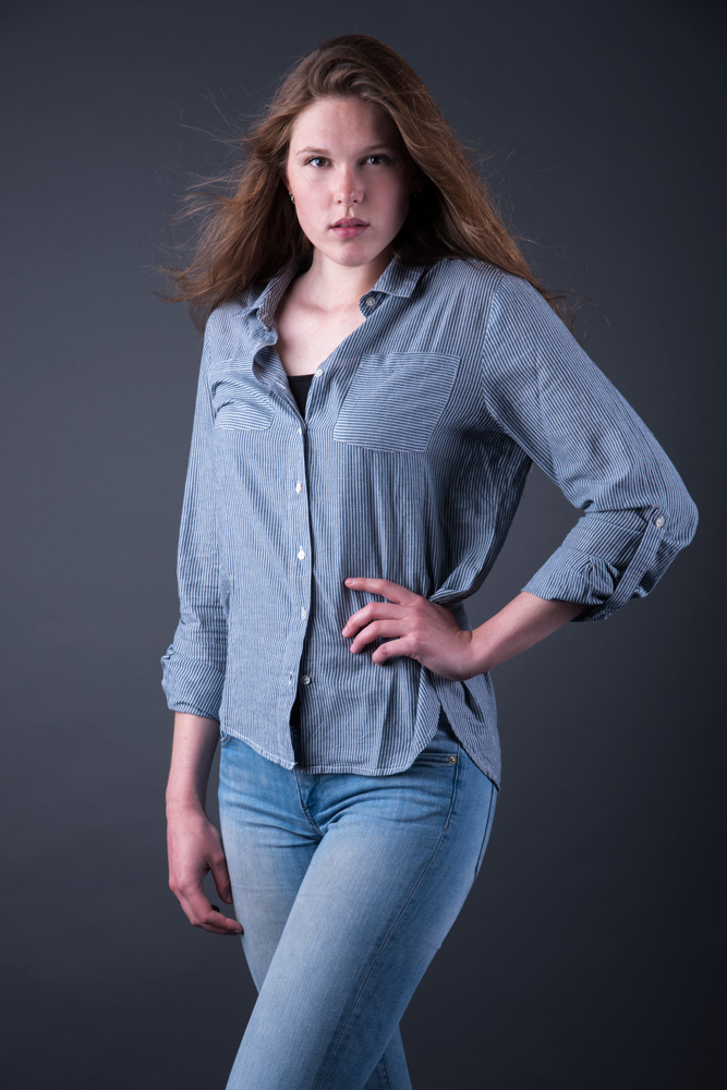 Female model photo shoot of IrisFennaSluis by Jan Doef