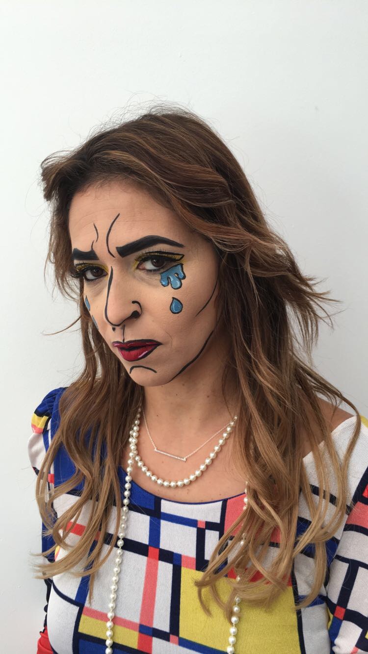 Female model photo shoot of makeupbytammyd in West Hills, CA