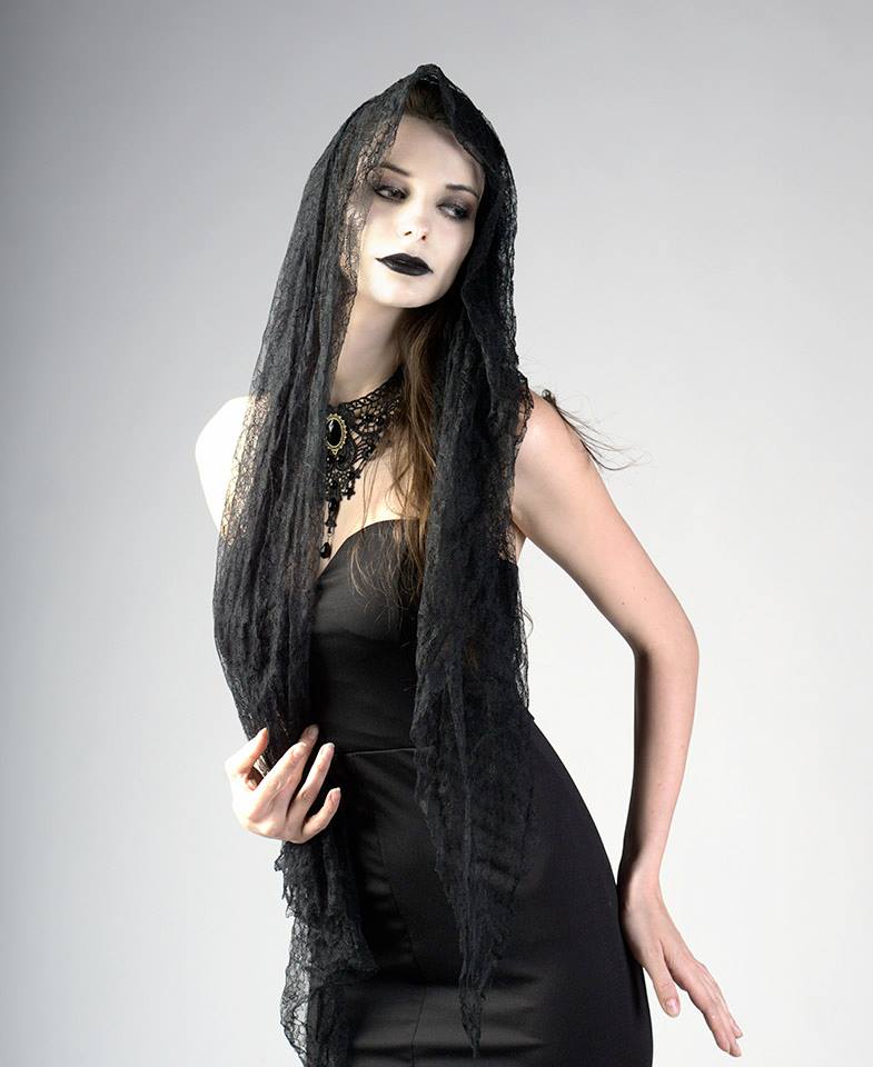 Female model photo shoot of Tainted Saint