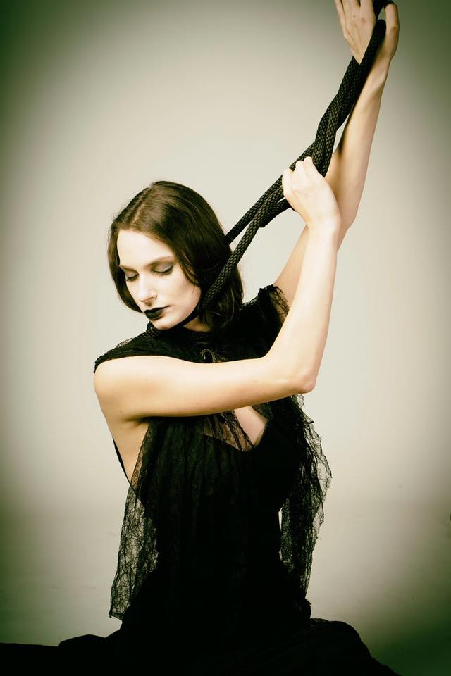 Female model photo shoot of Tainted Saint