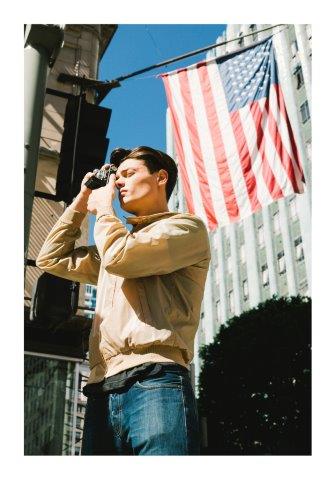 Male model photo shoot of Gabriel Taren in Downtown Los Angeles