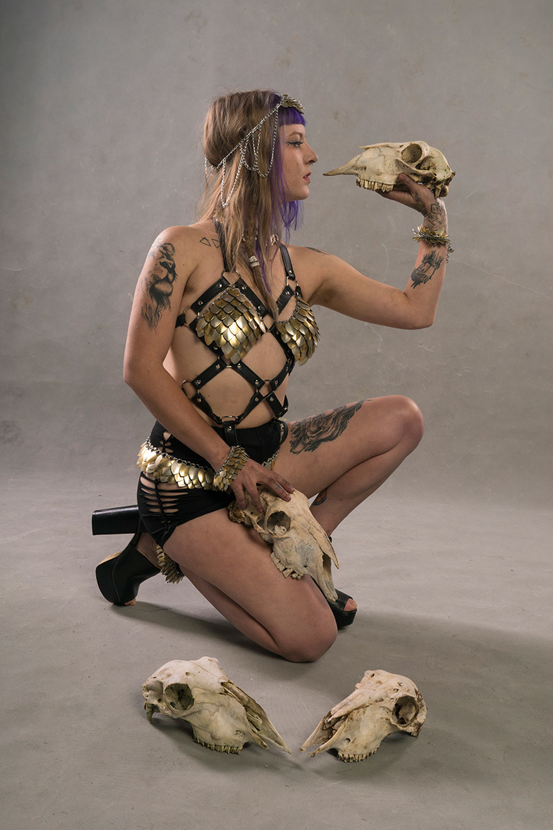 Female model photo shoot of Tricksy Pixies by Ike Studios in Melbourne