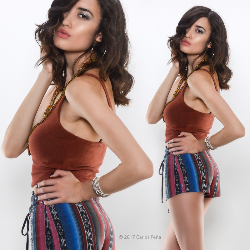 Female model photo shoot of Kayla_Hernandez by CarlosPenaPhotography