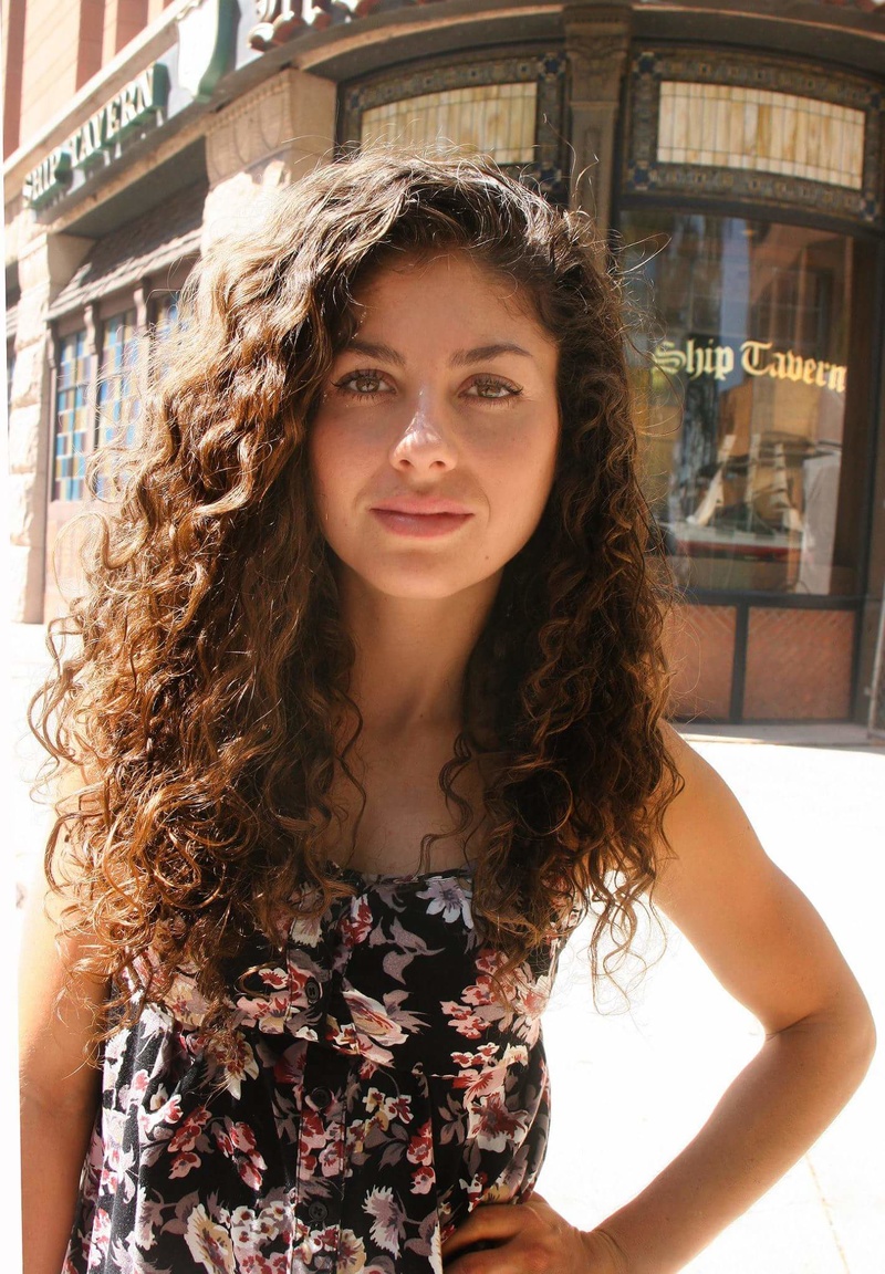 Female model photo shoot of Dani Espinosa in Downtown Denver