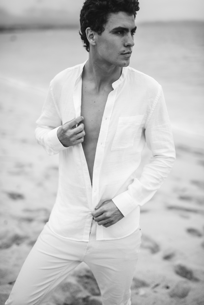 Male model photo shoot of Shen Kai by Regina Wamba in Maui, Hawaii