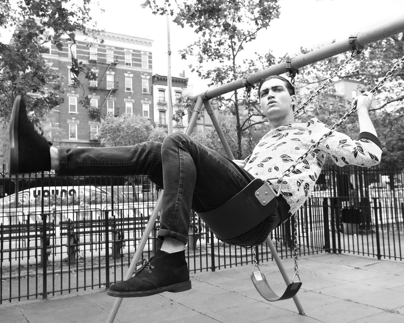 Male model photo shoot of marceledo in East Village, Manhattan