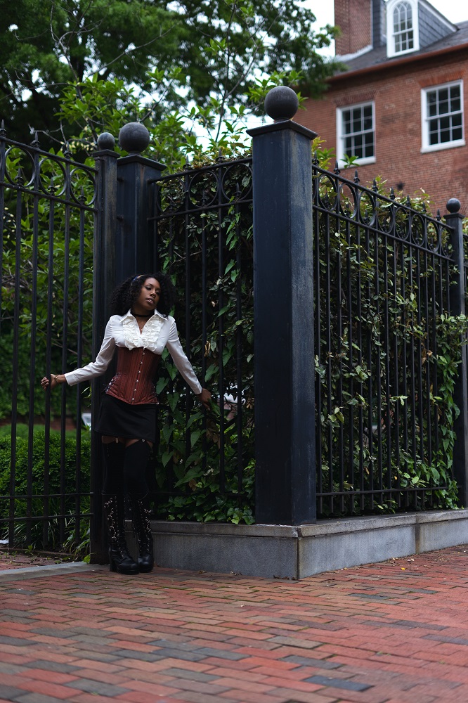 Female model photo shoot of Arcane Aron by by Evaliz in Inner Harbor, Baltimore