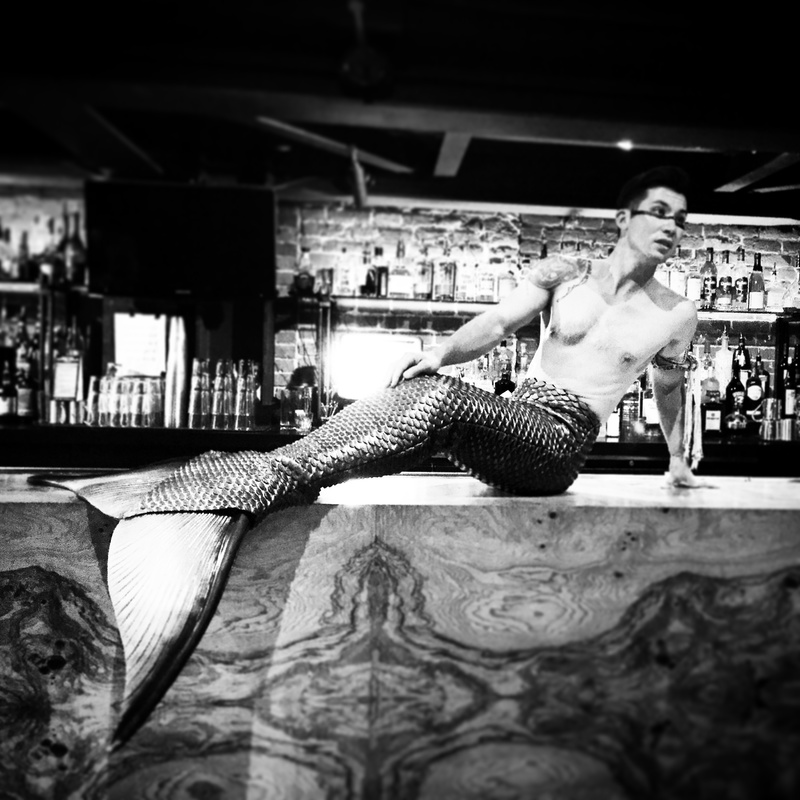 Male model photo shoot of Ricky Clayson in Dive Bar - Sacramento, CA