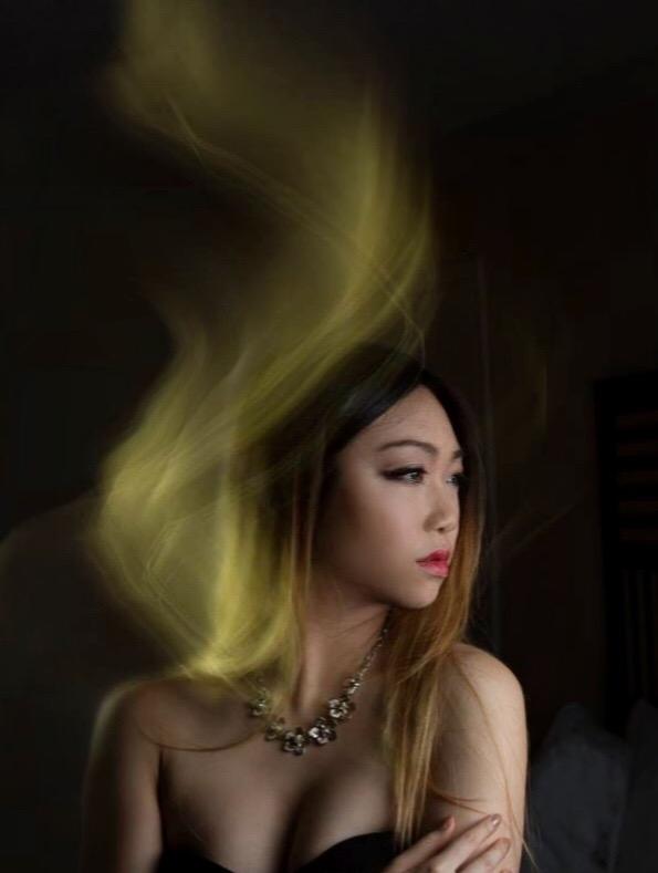 Female model photo shoot of sylviewong