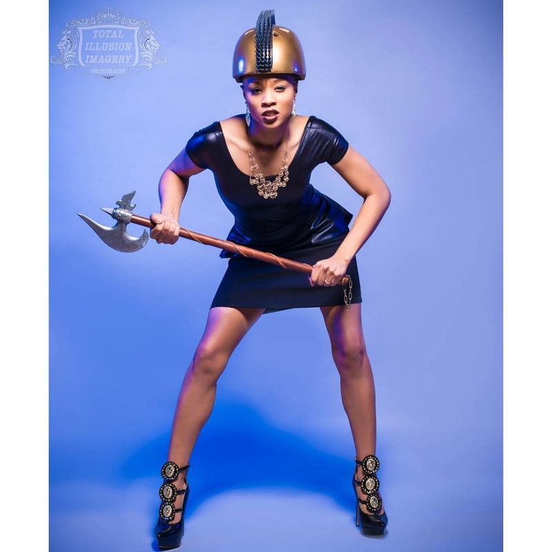 Female model photo shoot of LaToya Taylor by Total illusion imagery in Studio 11 Philadelphia, PA