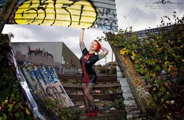 Female model photo shoot of Sassy Sailorette in Vancouver