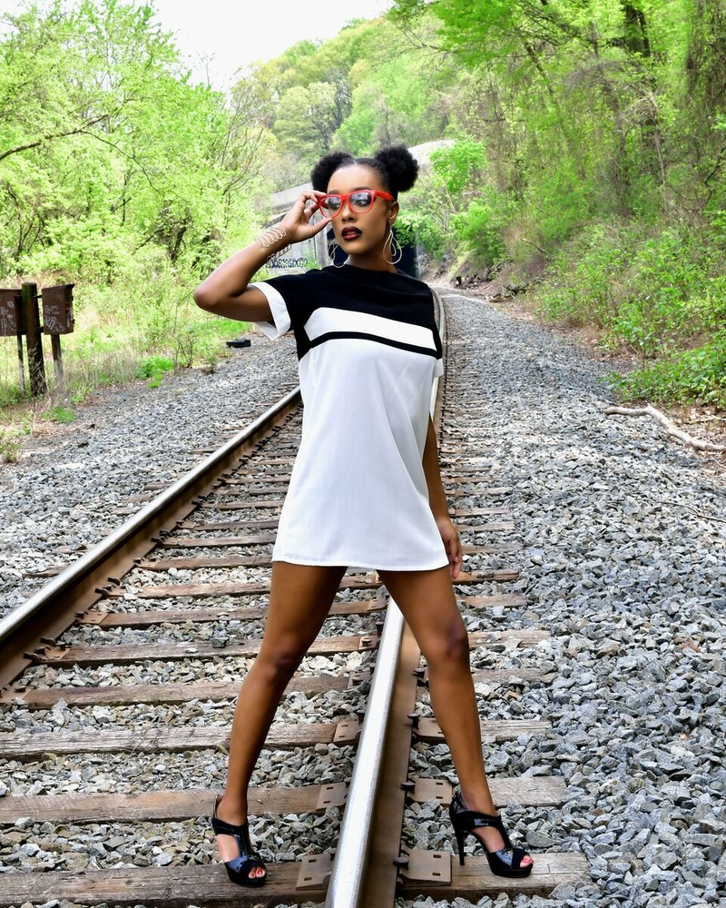 Female model photo shoot of Dionna M by Studio 101