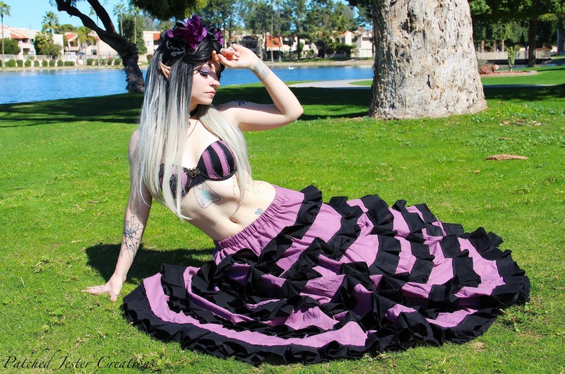 Female model photo shoot of Patched Jester  in Phoenix, AZ