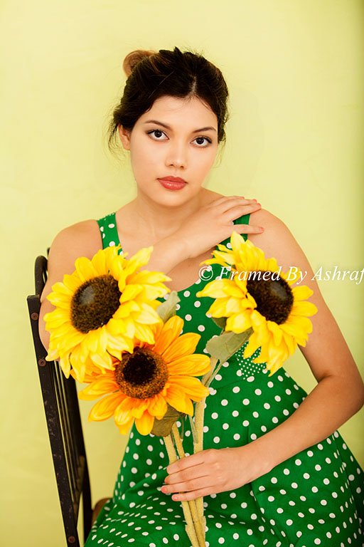 Female model photo shoot of BryannaQ by framedbyashraf