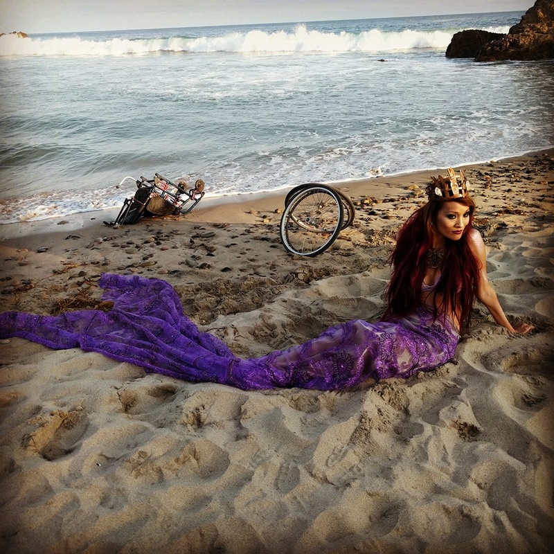 Female model photo shoot of NAMFAH-Angela Rockwood in Malibu, Ca.