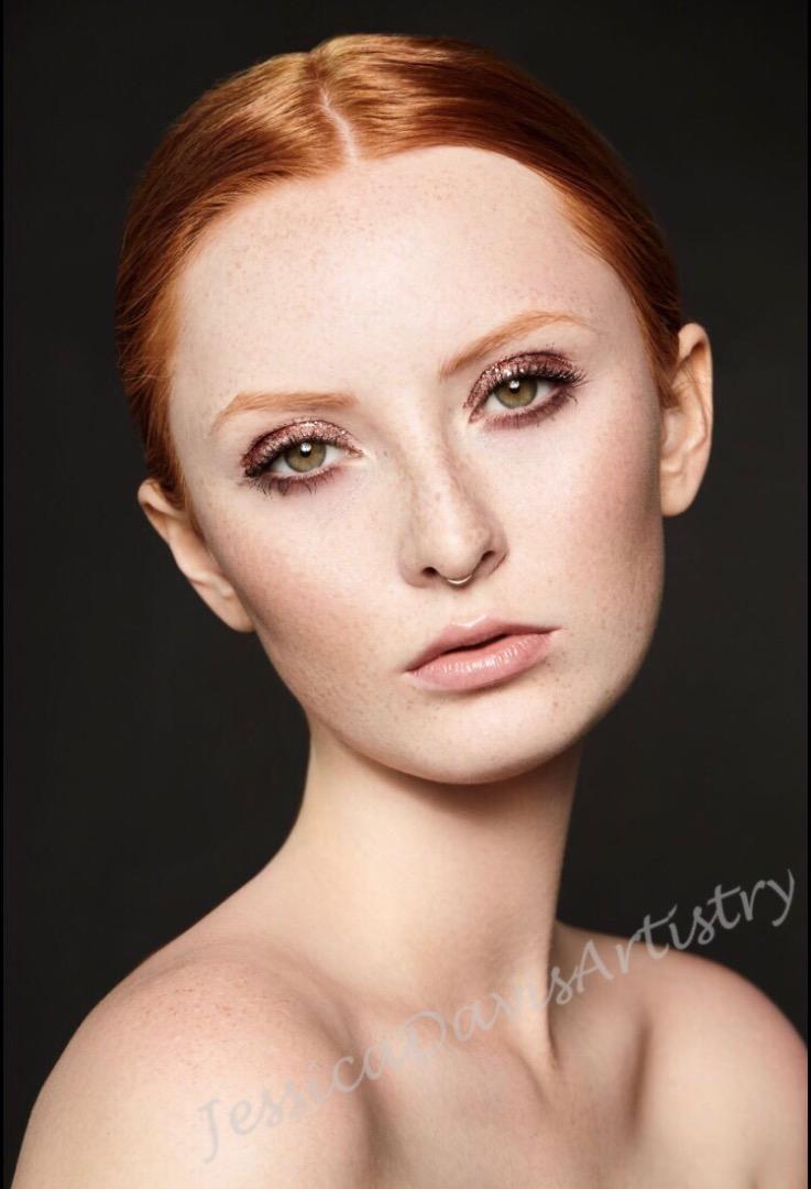 Female model photo shoot of JessicaDavisArtistry